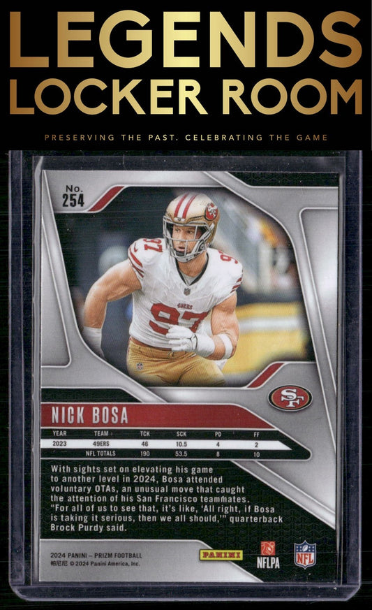 2024 Panini Prizm #254 Nick Bosa