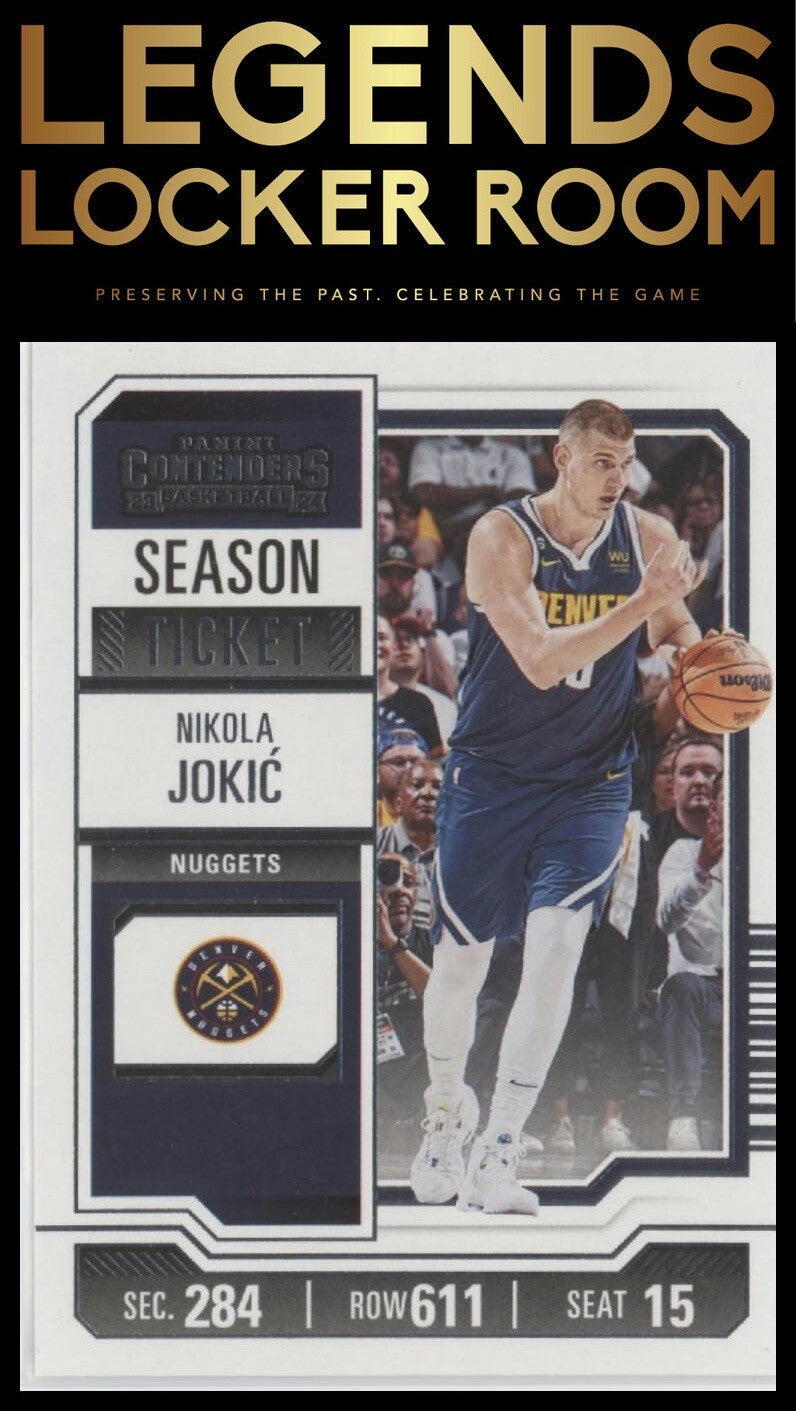 2023-24 Panini Contenders #1 Nikola Jokic