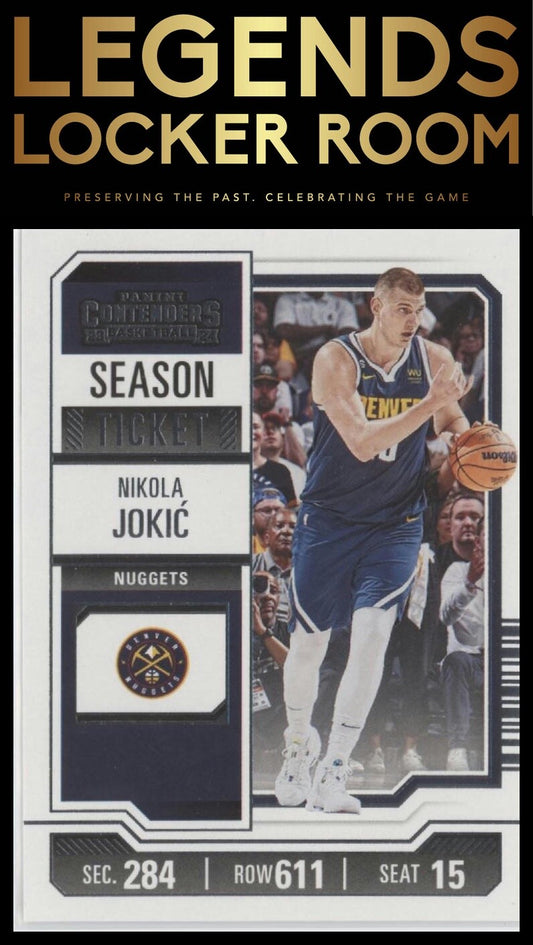 2023-24 Panini Contenders #1 Nikola Jokic