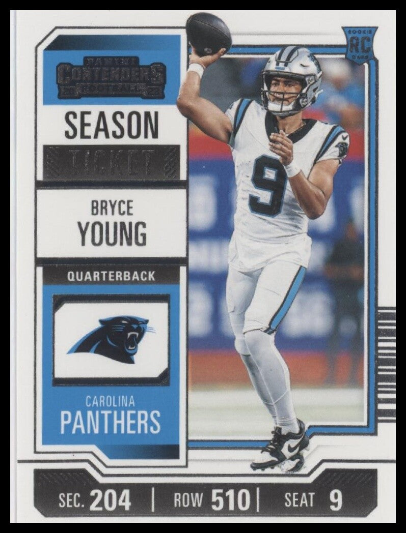 2023 Panini Contenders #15 Bryce Young Season Ticket Retail