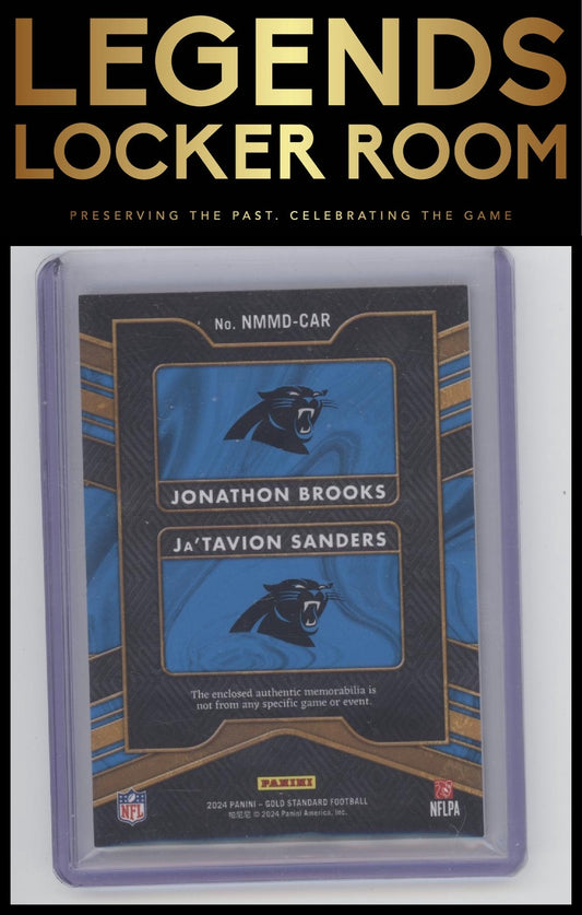 2024 Panini Gold Standard Brooks/Sanders Newly Minted Memoribilia Duals /75