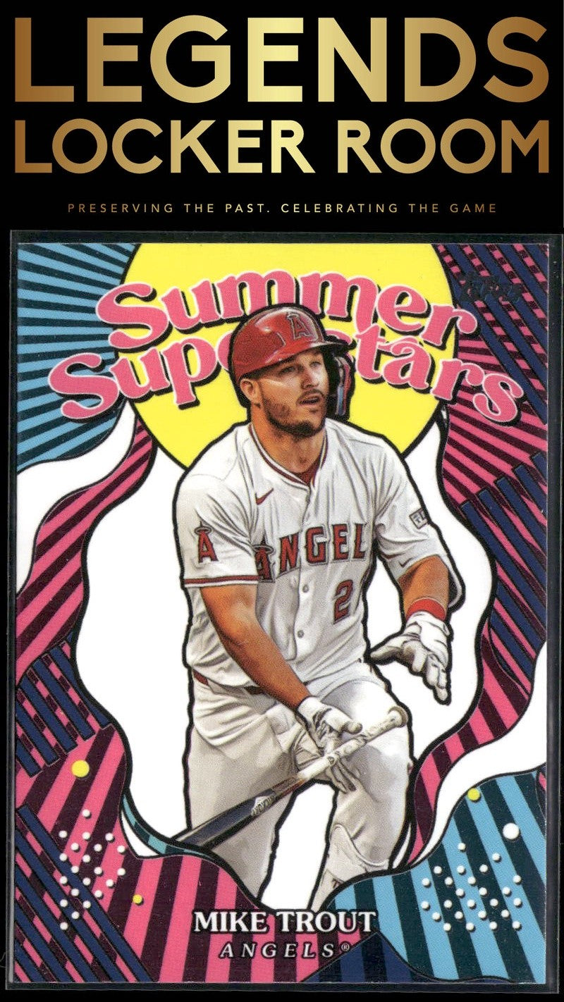 2025 Topps #SS-1 Mike Trout Summer Superstars