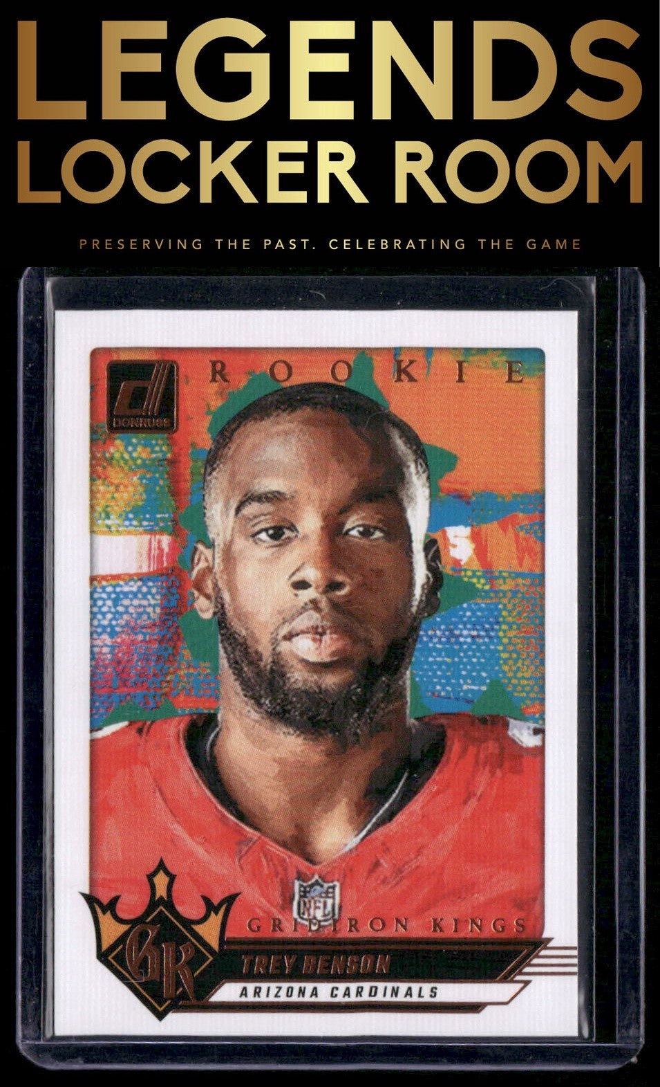 2024 Donruss #14 Trey Benson Rookie Gridiron Kings