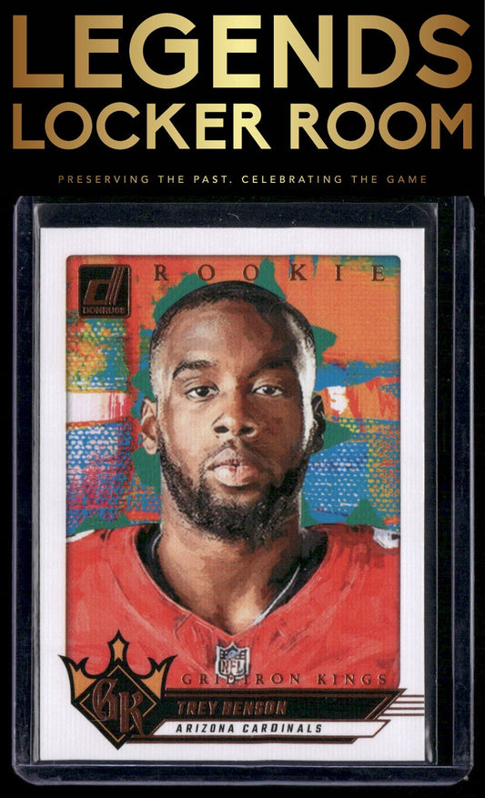 2024 Donruss #14 Trey Benson Rookie Gridiron Kings