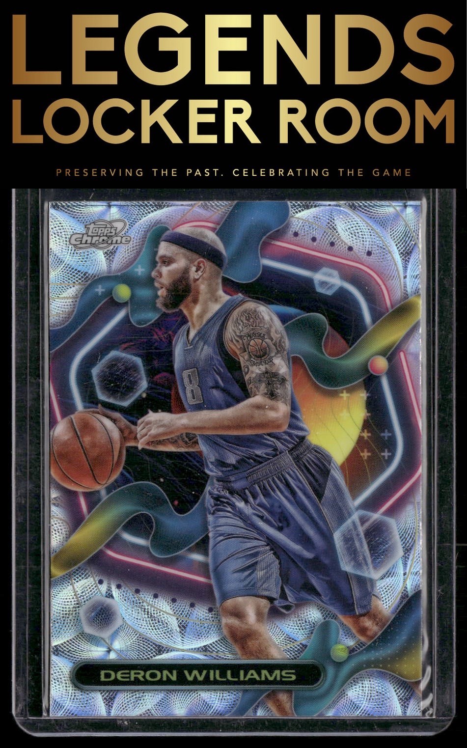 2023-24 Topps Chrome Cosmic #135 Deron Williams Nucleus Refractors