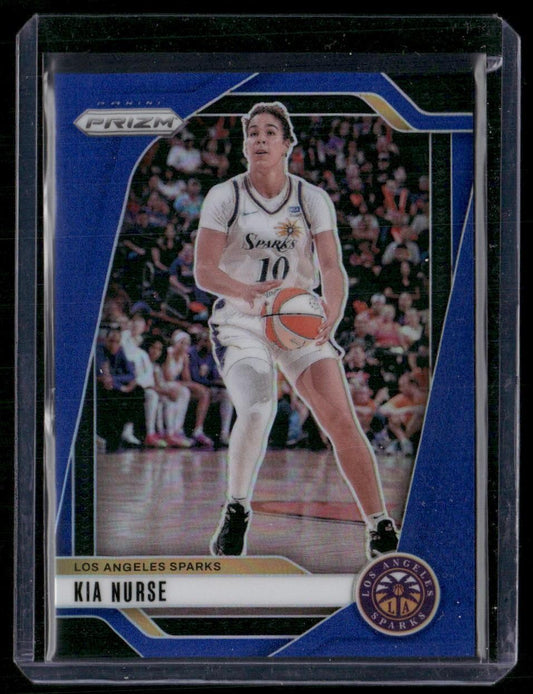 2024 Panini Prizm WNBA #129 Kia Nurse Blue Prizms #/199