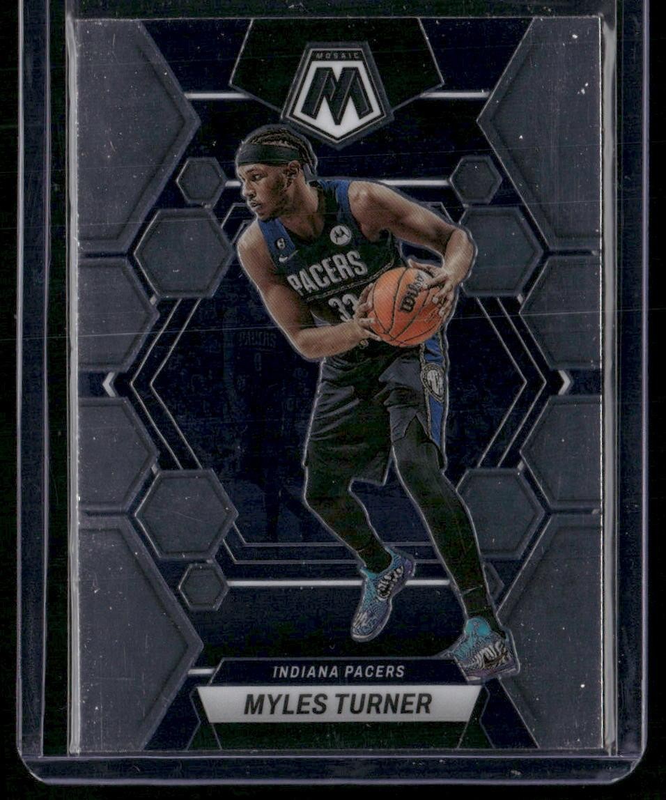 2022-23 Panini Mosaic #36 Myles Turner