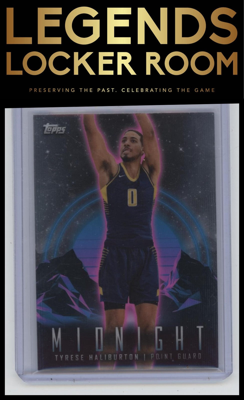 2023-24 Topps Midnight #49 Tyrese Haliburton