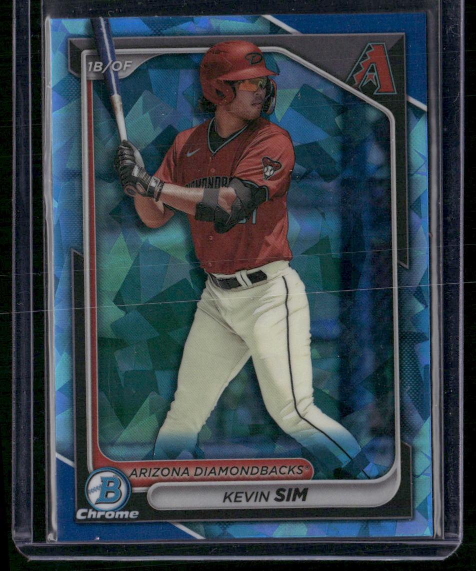 2024 Bowman Sapphire Edition #BCP-34 Kevin Sim