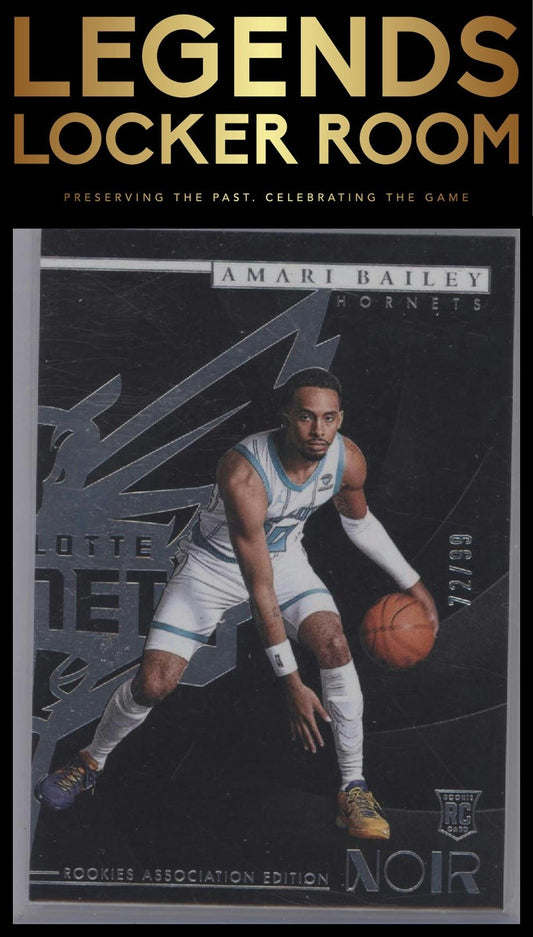 2023-24 Panini Noir #151 Amari Bailey #/99