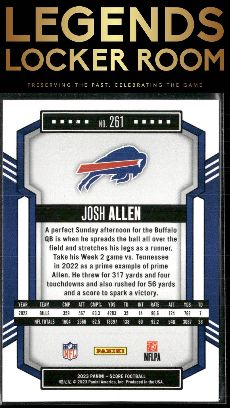 2023 Score #261 Josh Allen