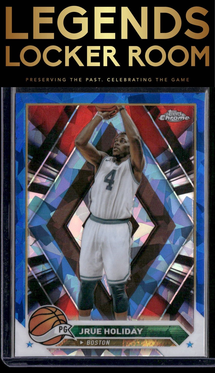 2023-24 Topps Chrome Sapphire Edition #12 Jrue Holiday