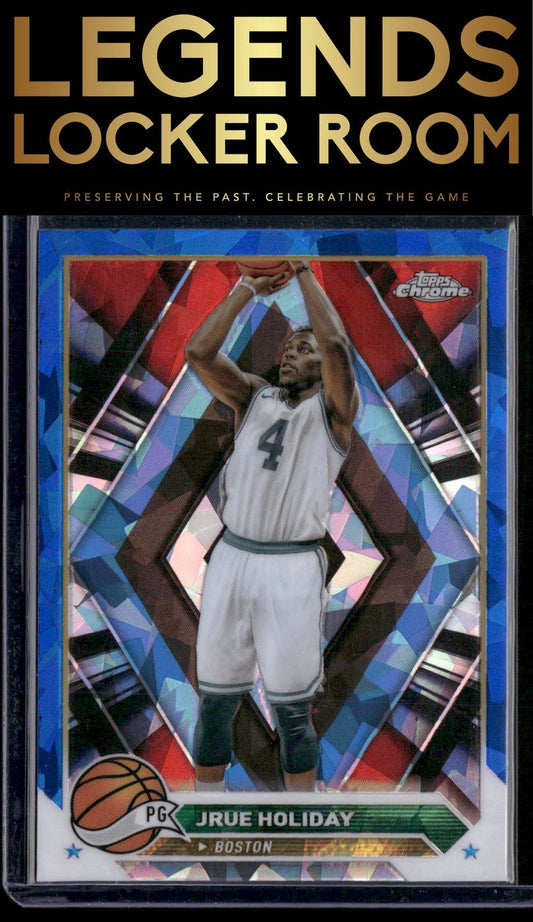 2023-24 Topps Chrome Sapphire Edition #12 Jrue Holiday