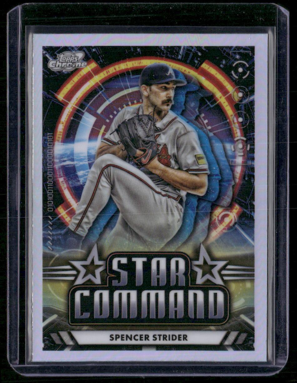 2024 Topps Chrome Cosmic #SC-19 Spencer Strider Star Command