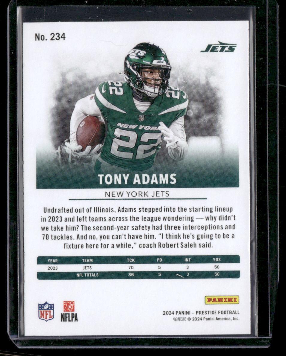 2024 Panini Prestige #234 Tony Adams
