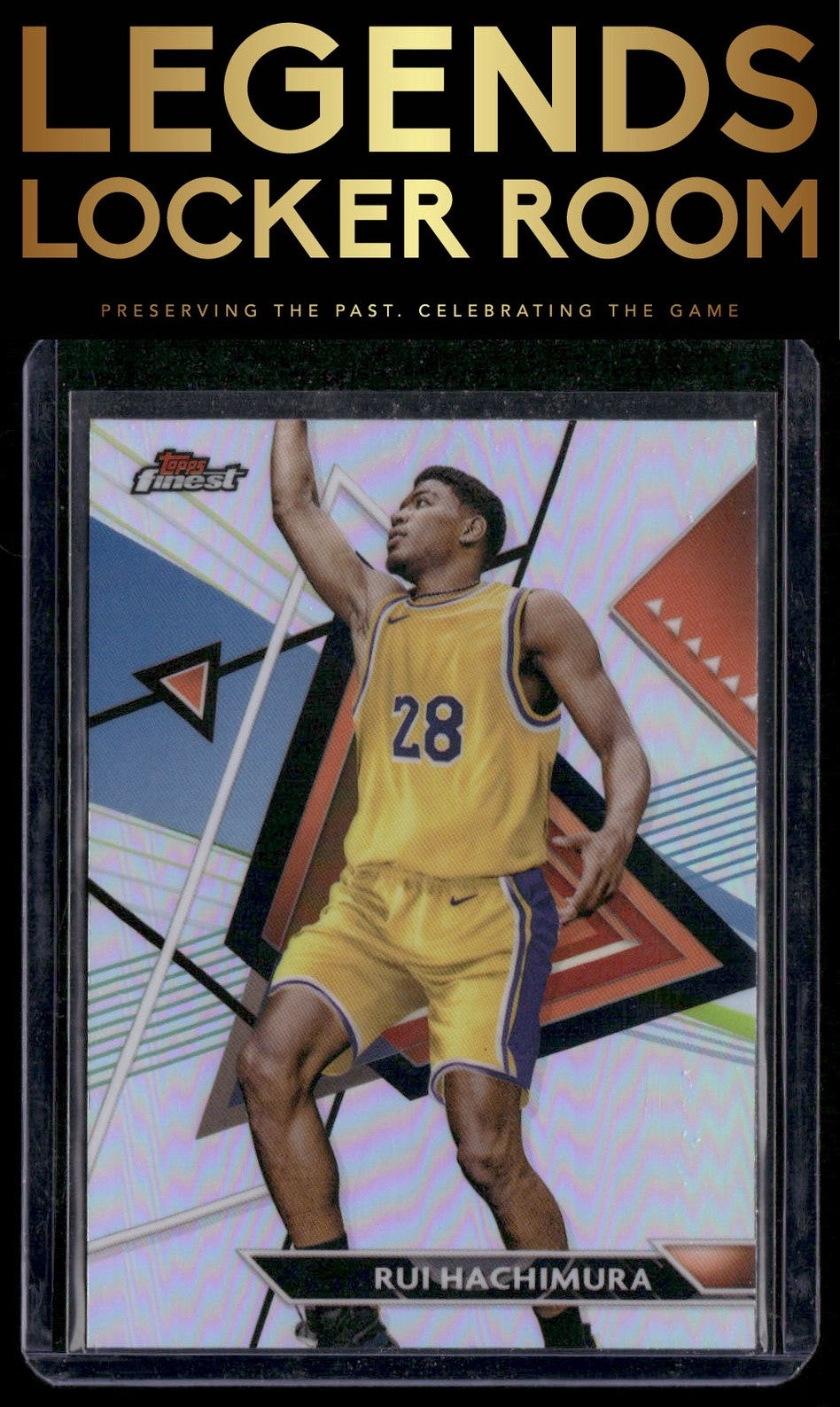 2023-24 Finest #114 Rui Hachimura Refractors