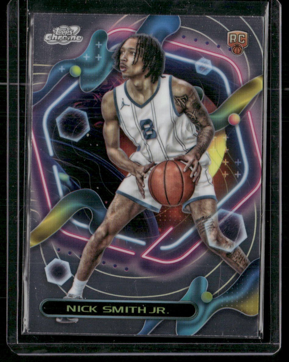 2023-24 Topps Chrome Cosmic #174 Nick Smith Jr.