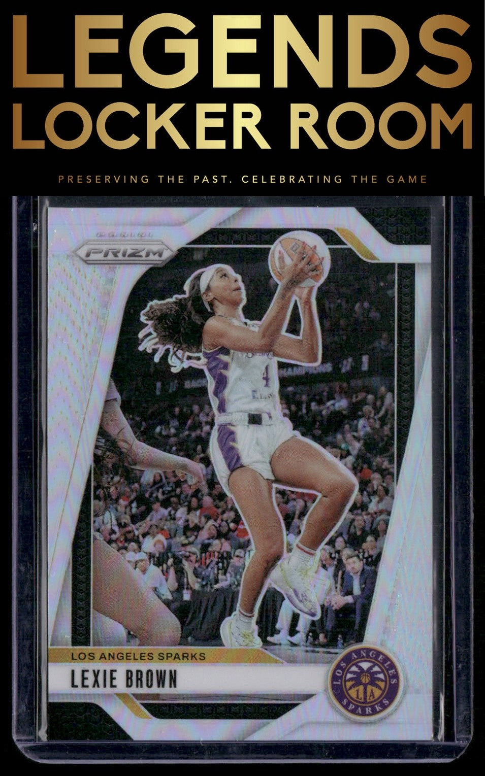 2024 Panini Prizm WNBA #110 Lexie Brown Silver Prizms