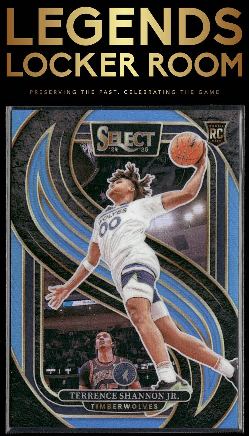 2024-25 Panini Select #183 Terrence Shannon Jr. Light Blue Prizm #/299