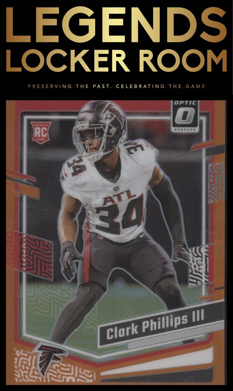 2023 Donruss Optic #8 Clark Phillips III Orange #/249