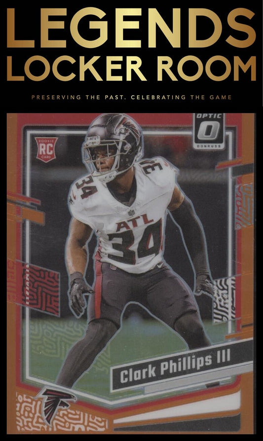 2023 Donruss Optic #8 Clark Phillips III Orange #/249