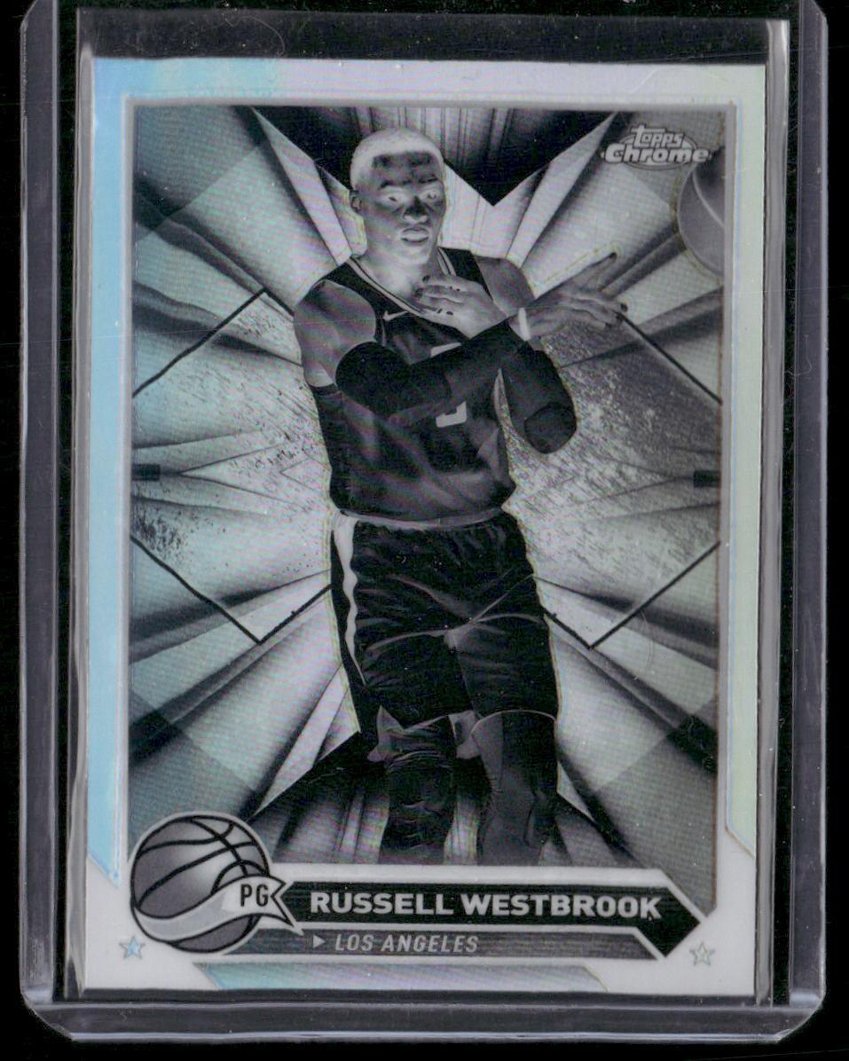 2023-24 Topps Chrome #110 Russell Westbrook Negative Refractors
