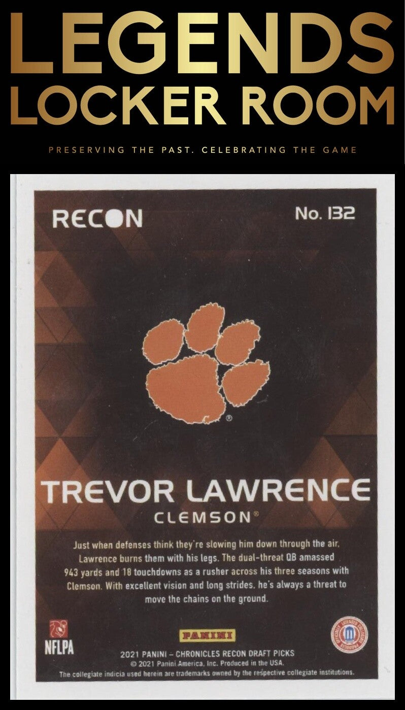 2021 Panini Chronicles Draft Picks #132 Trevor Lawrence