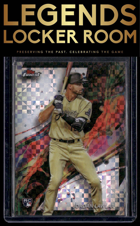 2024 Finest #95 Jordan Lawlar Checkerboard Refractors