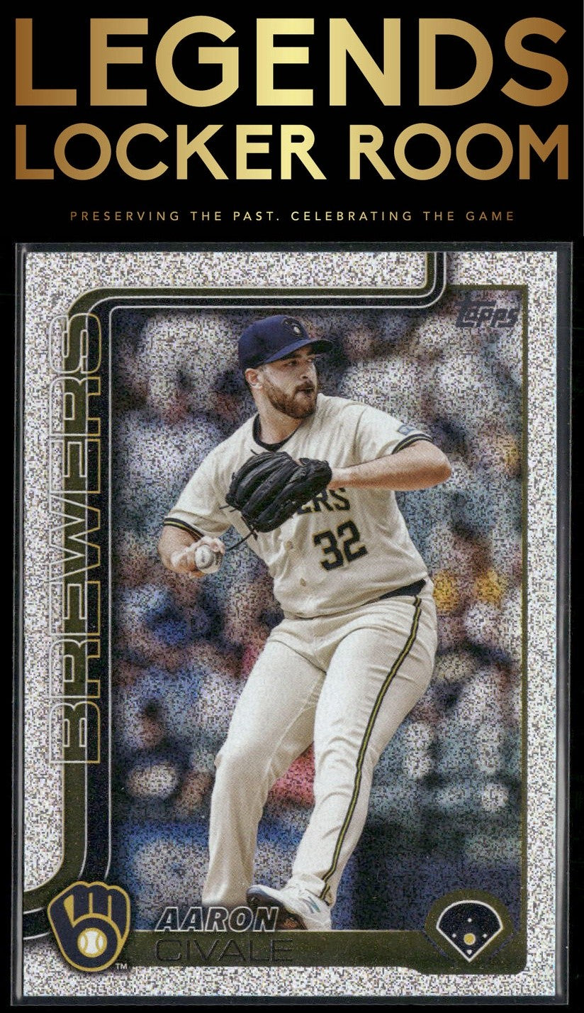 2025 Topps #648 Aaron Civale Sandglitter