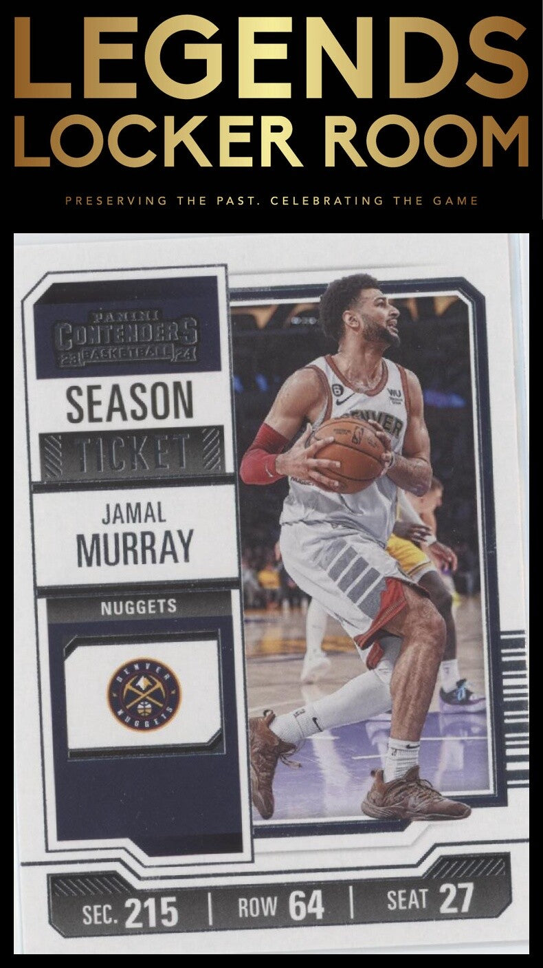 2023-24 Panini Contenders #98 Jamal Murray Season Ticket Retail