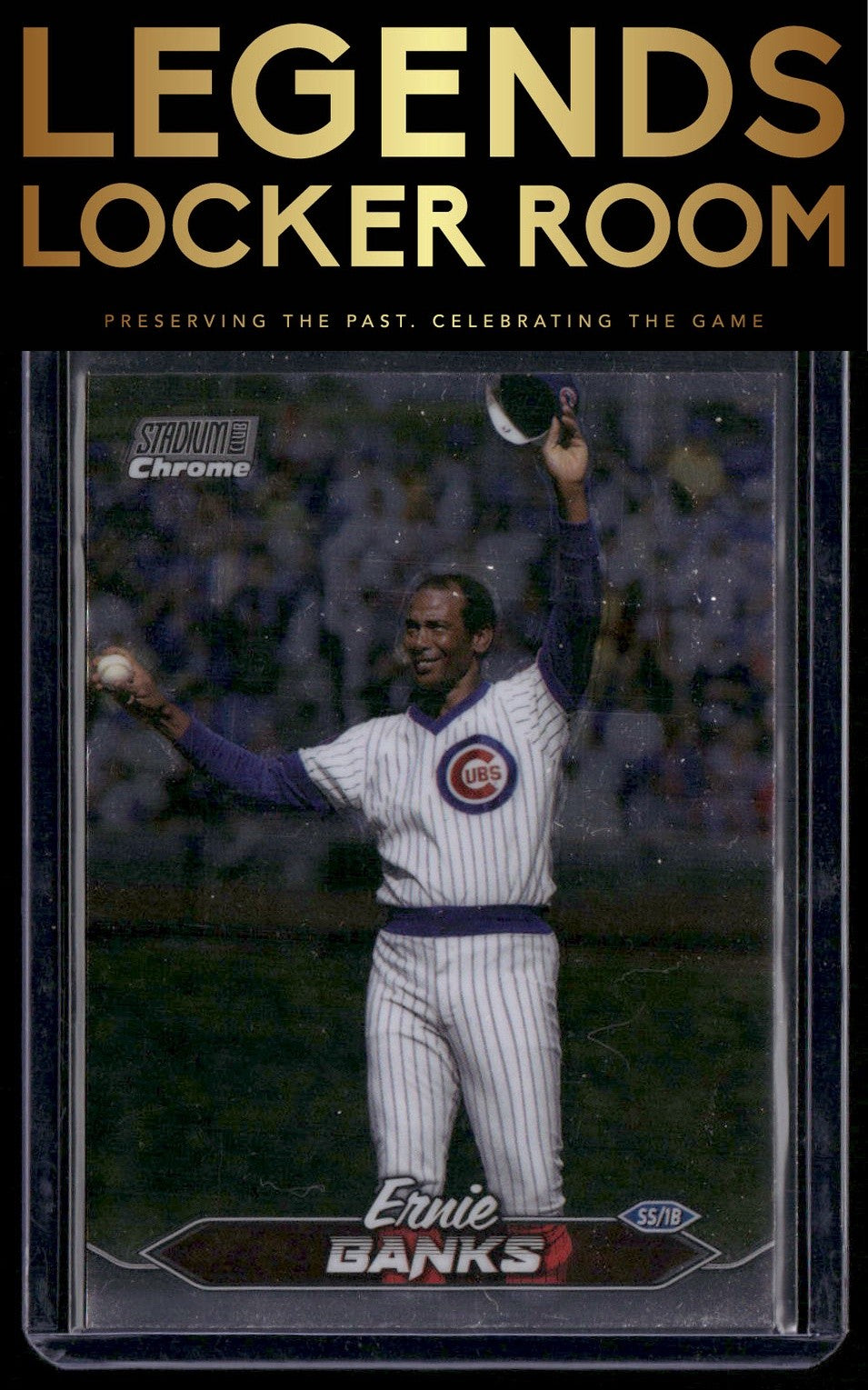 2024 Stadium Club #88 Ernie Banks Chrome