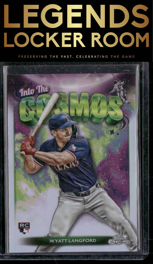 2024 Topps Chrome Cosmic #ITC-25 Wyatt Langford Into the Cosmos