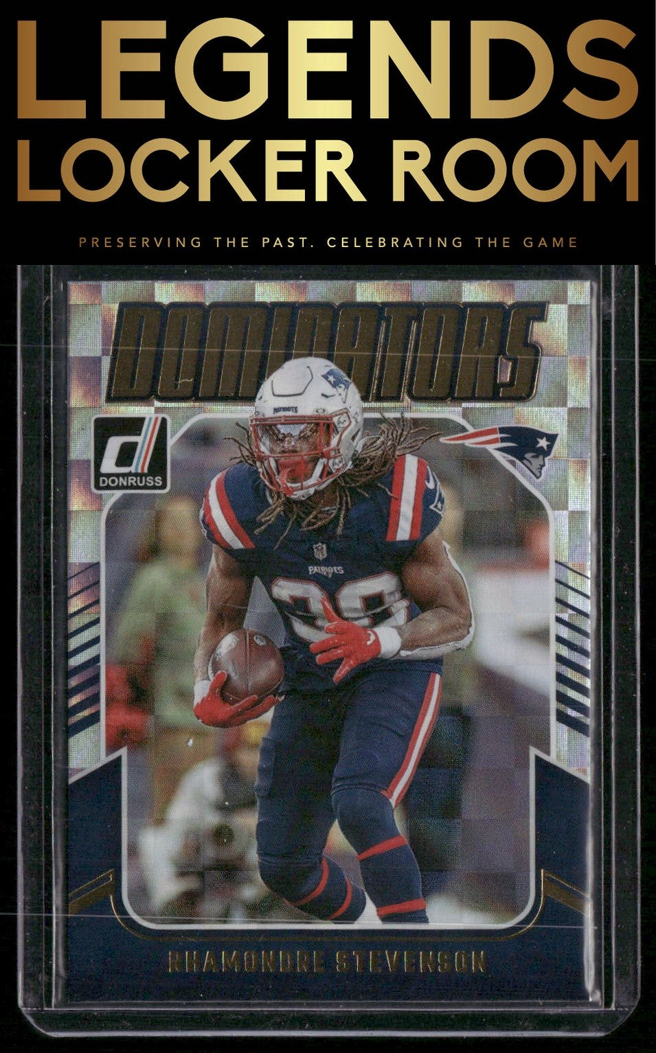 2024 Donruss #8 Rhamondre Stevenson Dominators