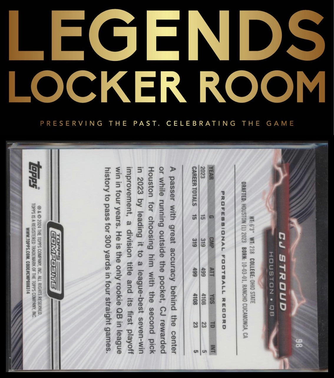 2023 Topps Composite #98 CJ Stroud