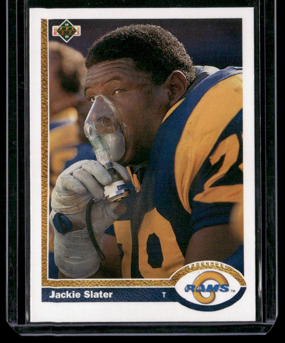 1991 Upper Deck #184c Jackie Slater