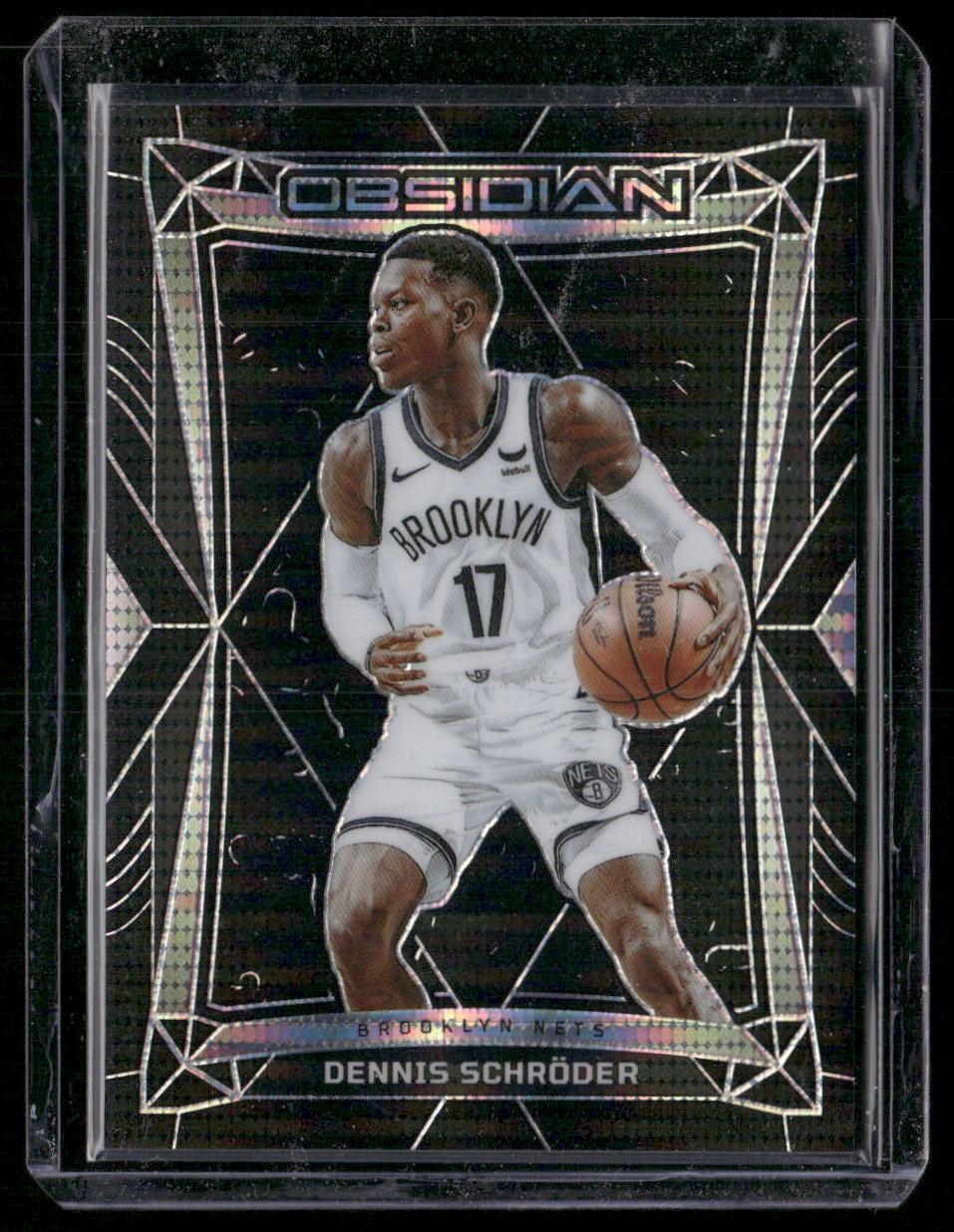 2023-24 Panini Obsidian #18 Dennis Schroder