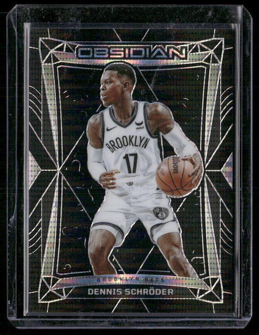 2023-24 Panini Obsidian #18 Dennis Schroder