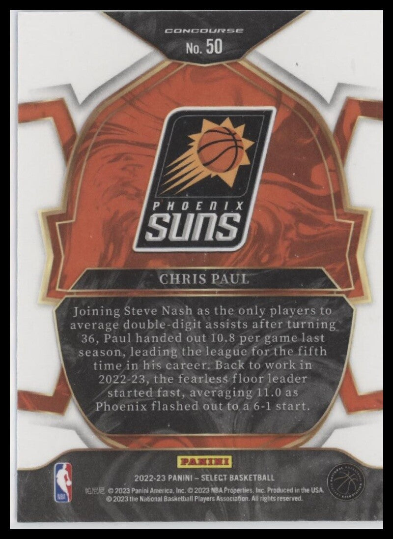 2022-23 Panini Select #50 Chris Paul Blue (Retail Base)