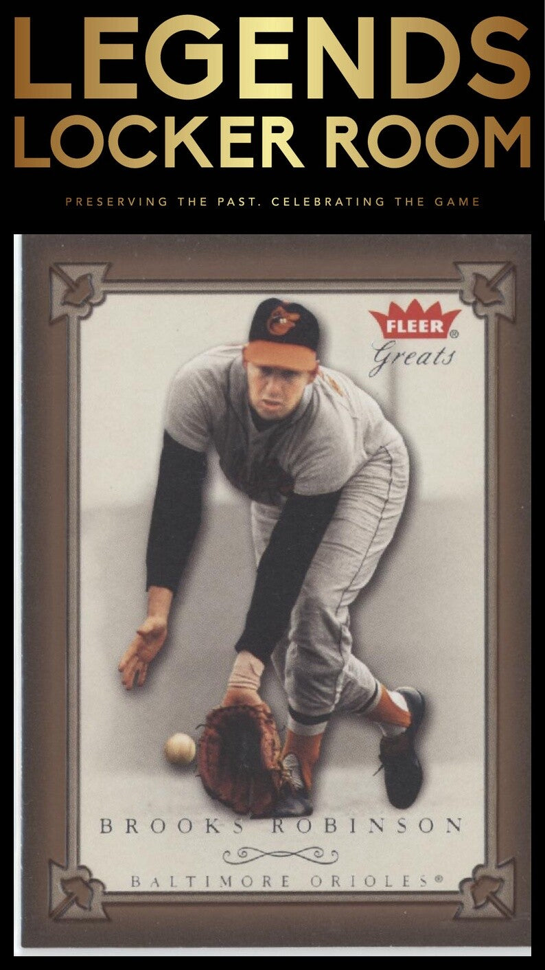 2004 Fleer Greats of the Game #32 Brooks Robinson