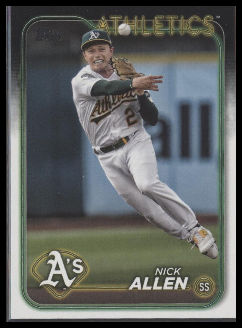 2024 Topps Oakland Athletics #599 Nick Allen