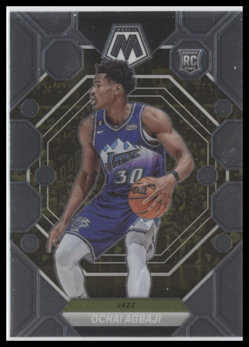 2022-23 Panini Mosaic #208 Ochai Agbaji