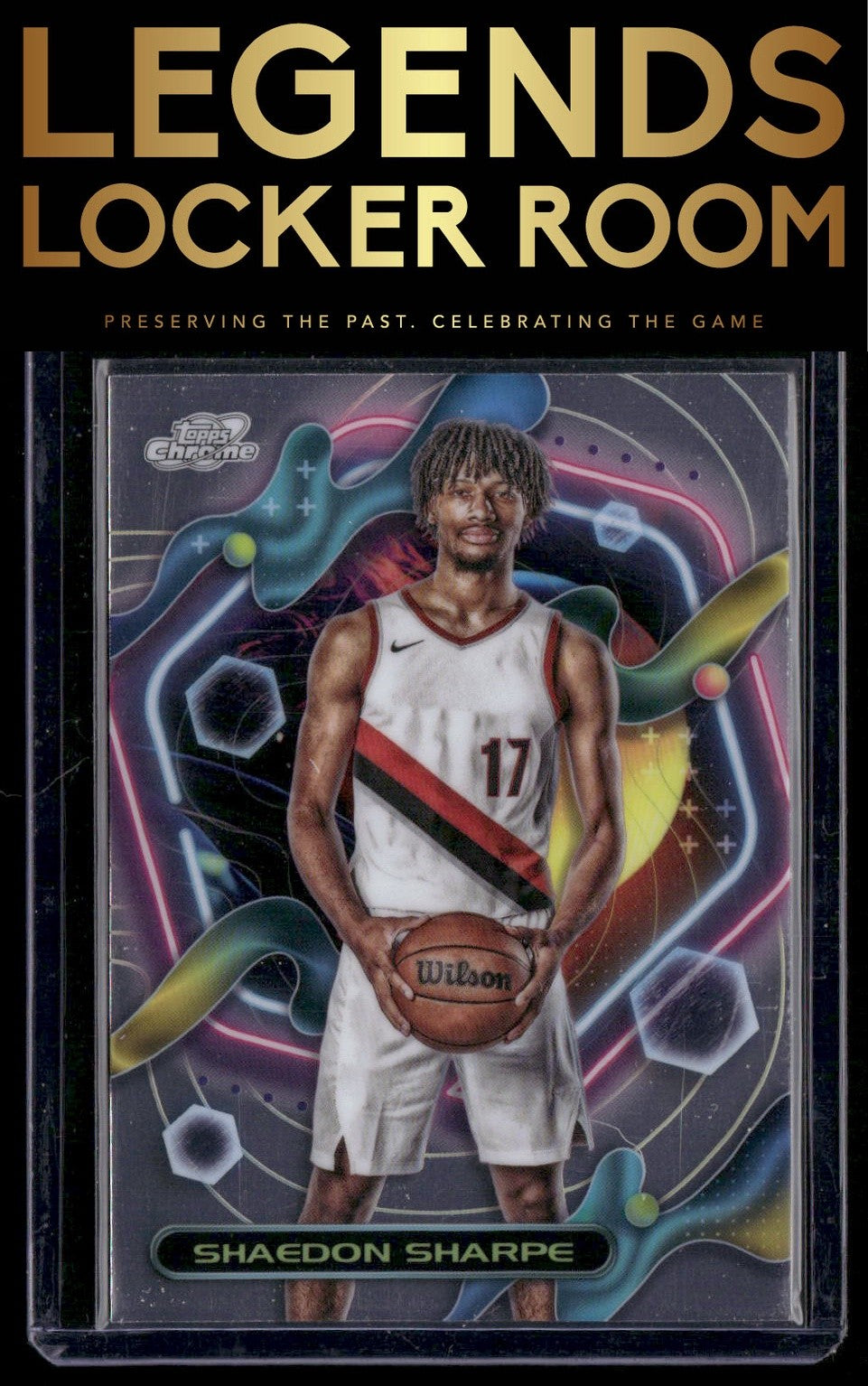 2023-24 Topps Chrome Cosmic #103 Shaedon Sharpe