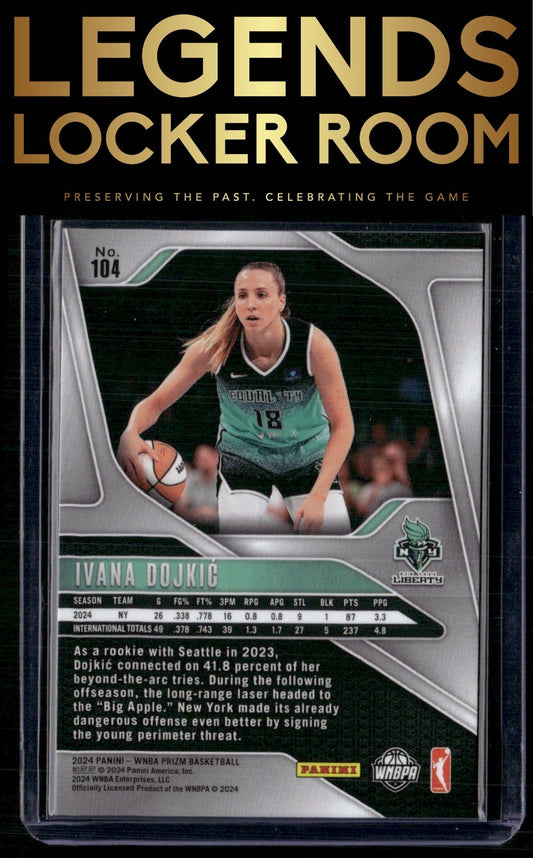 2024 Panini Prizm WNBA #104 Ivana Dojkic
