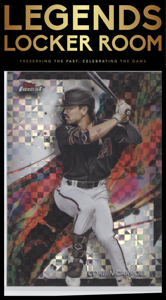 2024 Finest #30 Corbin Carroll Checkerboard Refractor