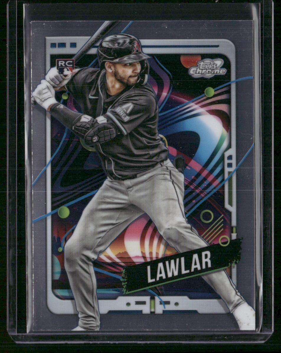 2024 Topps Chrome Cosmic #105 Jordan Lawlar