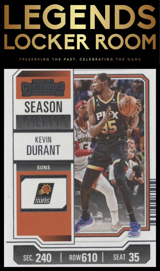 2023-24 Panini Contenders #87 Kevin Durant Season Ticket Retail