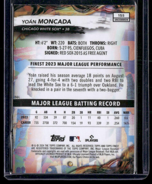 2024 Finest #155 Yoán Moncada