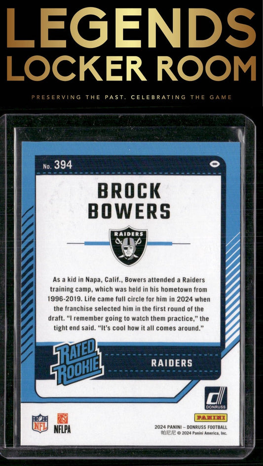 2024 Donruss #394 Brock Bowers
