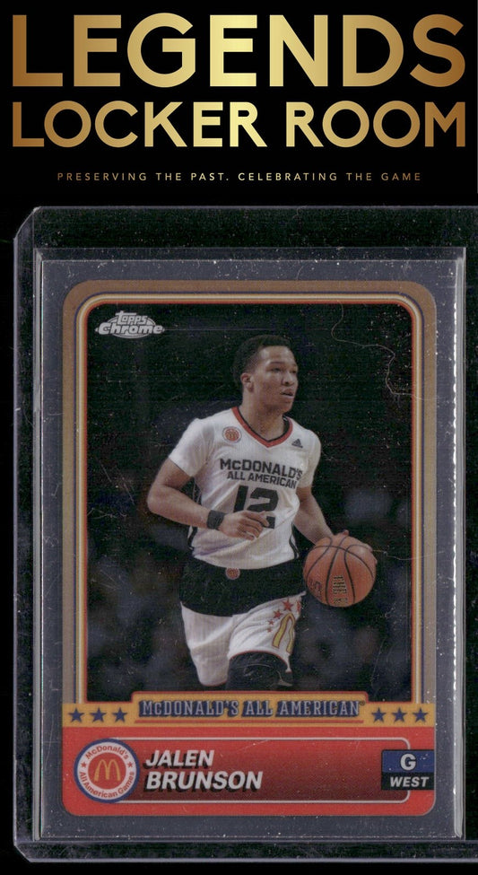 2024 Topps Chrome McDonald's All-American #99 Jalen Brunson