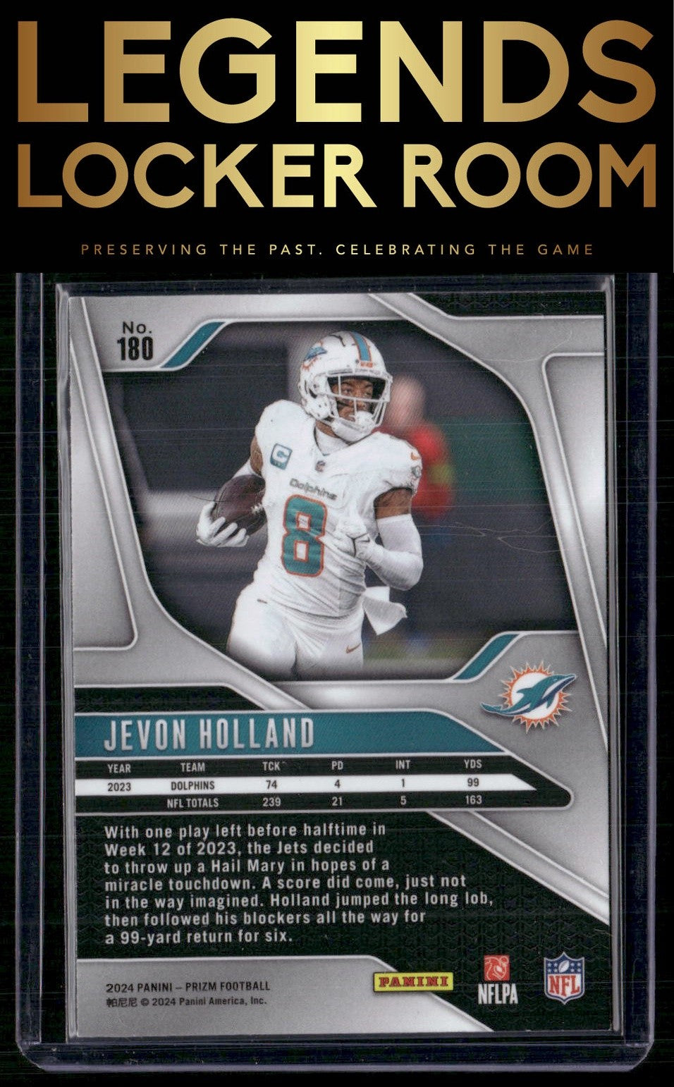 2024 Panini Prizm #180 Jevon Holland